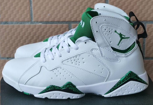 Air Jordan 7 Retro White Green - Click Image to Close